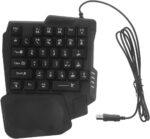 One Handed Gaming Keyboard - 35 Key Mini Mechanical Keyboard Backlight Wired Computer Mechanical for PC Gaming - Image 8