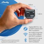 Shelly 2PM Gen4 | Wi-Fi, Zigbee & Matter 2-Channel Smart Relay Switch with Power Metering | Home Automation | Alexa, SmartThings, Google Home, HomeKit Compatible | Roller Shutters Control (4 Pack) - Image 4