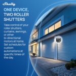 Shelly 2PM Gen4 | Wi-Fi, Zigbee & Matter 2-Channel Smart Relay Switch with Power Metering | Home Automation | Alexa, SmartThings, Google Home, HomeKit Compatible | Roller Shutters Control (4 Pack) - Image 7