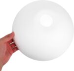 Elegant Mushroom Plastic Lampshade for Ceiling Fan and Pendant Lighting Clean Lamp Cover Compatible with Wall Lamps and Bulbs Versatile Home Decor Replacement Shade - Image 5