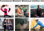 Women Workout Clothes Set 5 PCS Exercise Athletic Outfits Set - Image 5