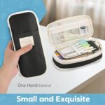 Pencil Case, Large Capacity Aesthetic Pencil Cases with Durable Zipper, Big Stationery Pencil Pouch for Women & Men, Adults Portable Storage Organizer Bag for College, office, Travel (Black) - Image 7