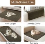 Foxdecor Dog Couch Cover Protector, Sofa Covers for Pets Washable, Anti-Slip Dog Cover for Couch, Reusable Pet Sofa Cover Furniture Covers for Pets. (Chocolate, 28" x 70") - Image 6