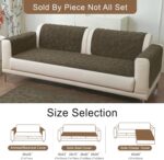Foxdecor Dog Couch Cover Protector, Sofa Covers for Pets Washable, Anti-Slip Dog Cover for Couch, Reusable Pet Sofa Cover Furniture Covers for Pets. (Chocolate, 28" x 70") - Image 7