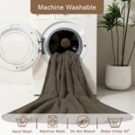 Foxdecor Dog Couch Cover Protector, Sofa Covers for Pets Washable, Anti-Slip Dog Cover for Couch, Reusable Pet Sofa Cover Furniture Covers for Pets. (Chocolate, 28" x 70") - Image 8