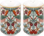 The Leonardo Collection William Morris Strawberry Thief Salt and Pepper Shakers for Home & Restaurants | British Designed Salt and Pepper Sets for Kitchen | Durable Pepper and Salt Shaker for Dining - Image 3