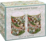 The Leonardo Collection William Morris Strawberry Thief Salt and Pepper Shakers for Home & Restaurants | British Designed Salt and Pepper Sets for Kitchen | Durable Pepper and Salt Shaker for Dining - Image 4