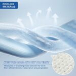 YnM Cooling Chunky Throw Blanket, Medium-Weight, Hand Knitted, Skin Friendly, Ventilated and Breathable, Machine Washable, Home Décor Piece for Couch, Sofa and Bed (White, 60x80 Inch) - Image 5