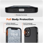 SUPFINE Designed for iPhone 11 Case,Premium Liquid Silicone with [Soft Anti-Scratch Microfiber Lining][Upgraded Camera Protection] Slim Shockproof Protective Phone Case for Men Women Girls,Black - Image 5