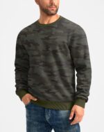 G Gradual Sherpa Lined Sweatshirts for Men Fleece Crewneck Sweatshirt Pullover Warm Shirts for Winter - Image 4