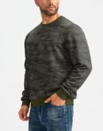 G Gradual Sherpa Lined Sweatshirts for Men Fleece Crewneck Sweatshirt Pullover Warm Shirts for Winter - Image 5