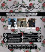 ED HARDY 2 Piece Mens Thermal Underwear Set Graphic Fleece Lined Long Underwear Mens Base Layer Shirt Long Johns - Image 9