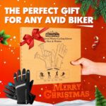 Hikenture Winter Cycling Gloves for Men and Women - Thermal Full Finger Bike Gloves - Touch Screen Windproof Warm Non-Slip Road Mountain Bicycle Gloves for Running,Driving,Hiking,and Skiing - Image 7