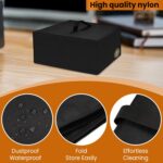 Printer Dust Cover for HP, EPSON,CANON, BROTHER, printer Universal Case - Waterproof Anti-Static Dustproof Cover, Foldable 15.7x11.8x7.1in with Handle for Office and Home - Image 4