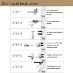 BESy 4 Piece Bathroom Accessories Set (Towel Bar, Hand Towel Holder Towel Rack, Toilet Paper Holder, Towel Hook), Wall Mounted Bath Hardware Accessory Fixtures Set, Stainless Steel/Brushed Nickel - Image 8