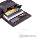 Oak Leathers Leather Messenger Bag for Men and Women - Laptop Briefcase Bag For College, Office, Adjustable Shoulder Strap - Image 7