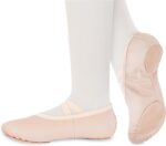 Kids Ballet Slippers, Split Sole Practice Dance Shoes for Toddler, Girls Yoga - Image 3