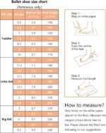 Kids Ballet Slippers, Split Sole Practice Dance Shoes for Toddler, Girls Yoga - Image 7