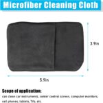 Car Screen Cleaner, Microfiber Auto Screen Cleaning Pad, Foldable Touch Screen Cleaner Cloth for Vehicle Dashboard LCD Display, Interior Car Accessories - Image 3