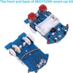 MiOYOOW 2 Pack Line Following Robot Car Kit, Beginners Smart Car Soldering Practice Kit STEM Educational Electronics Soldering Projects for School and Home Learning - Image 7