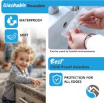 Furniture Edge Guards | 12ft Protective Clear PVC Cushion | Baby Child Proofing Set NonToxic and Safe for Table, Fireplace, Countertop | Clear - Image 5