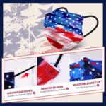 Disposable Face Mask for Adults - 4 Ply Protection, Individually Wrapped 50 Pack, 10 Colors, Breathable Comfortable & Safe - Image 5