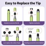 Stylus Pen for Touchscreen,2 in 1 High Precision and Sensitivity Stylus,Stylus Pen for iPad/iPhone/Android/Samsung Smartphone and Tablets,Compatible with Touch Screens(10 Colors Stylus) - Image 6