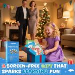 Magic Grooved Writing Books for Kids-Handwriting Practice for Kids 5-8 - Tracing Books for Kids Ages 3-5 - Preschool, Kindergarten Learning-Letters, Numbers, Math, Drawing (Blue Box, 9.45 in x 6.5 in) - Image 8