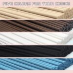 100PCS Reed Diffuser Sticks, 10 Inch Rattan Fiber Sticks Essential Oil Aroma Diffuser Sticks,Long-Lasting Diffuser Replacement Sticks (Blue) - Image 3