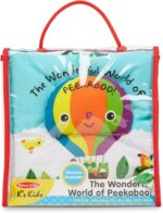 Melissa & Doug Soft Activity Baby Book - The Wonderful World of Peekaboo! Lift The Flap Busy Book for Toddlers, Sensory Toys for Babies and Toddlers - Image 6