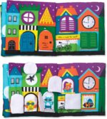 Melissa & Doug Soft Activity Baby Book - The Wonderful World of Peekaboo! Lift The Flap Busy Book for Toddlers, Sensory Toys for Babies and Toddlers - Image 9