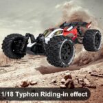 RC Tires and Wheels Pre-glued Compatible with Arrma Typhon Grom Granite 1/18 1/14 RC Car Tires Wheels Upgrade (4PCS) - Image 3