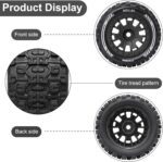 RC Tires and Wheels Pre-glued Compatible with Arrma Typhon Grom Granite 1/18 1/14 RC Car Tires Wheels Upgrade (4PCS) - Image 6
