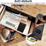 Faraday Bags for Phones,Waterproof & Fireproof Document Bag EMP RFID Blocking Pouch for Car Keys Anti Theft - Image 7