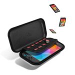 Capacity Carrying Case for Nintendo Switch 2 ( 2025 ) , Ultra AIR EVA Travel Pouch with 12 Game Cartridges, Screen Protective Cover, Accessories Storage Bag, (Green&White) - Image 6