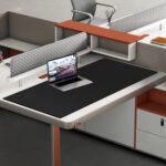 MAIDERN 43.3”x 19.6” Leather Desk Pad, Large Desk Mat, Reversible Cork & Leather Large Mouse pad for Desk, Waterproof Computer Desk Pad for Gaming Home Office (Black) … - Image 4