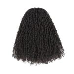 Yanky Twist Crochet Hair - 8 Inch 8 Packs (240 Strands) Dark Brown Pre-twisted Fluffy Spring Passion Micro Mini Twist, Pre-Looped Short Curly Crochet Braids Braiding Hair (8 Inch, 2#-8P) - Image 3