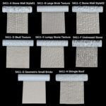 AUSPDICE Texture Roller - RPG Terrain and Board Game Accessory for DND Miniatures and Tabletop RPG Games S411-G Geometric Small Bricks - Image 4