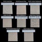 AUSPDICE Texture Roller - RPG Terrain and Board Game Accessory for DND Miniatures and Tabletop RPG Games S411-G Geometric Small Bricks - Image 5