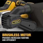 DEWALT 20V MAX* Belt Sander, Cordless, Brushless, Tool Only (DCW220B) - Image 7