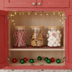 3 Pcs Christmas Icon Glass Storage Jars with Airtight Bamboo Lid Red White Cane Candy Gingerbread Man Christmas Icon Glass Jars Canister Set for Winter Xmas Home Kitchen Countertop - Image 6
