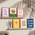 6Pcs Mental Health Wall Art Inspirational Therapy Office Wall Decor Pictures Motivational Canvas Posters Prints for Counselor Psychologist Classroom Home Decorations Unframed - Image 6
