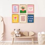 6Pcs Mental Health Wall Art Inspirational Therapy Office Wall Decor Pictures Motivational Canvas Posters Prints for Counselor Psychologist Classroom Home Decorations Unframed - Image 9