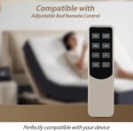 New Bed Remote Control Replacement fit for Mattress Firm 300 Enso Adjustable Bed - Image 3