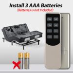 New Bed Remote Control Replacement fit for Mattress Firm 300 Enso Adjustable Bed - Image 6