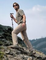 Men's Quick Dry Hiking Work Cargo Pants with Belt Lightweight Water-Resistant Stretch Pants for Fishing Outdoor Casual - Image 7