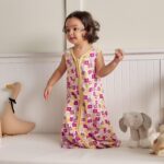 DaysU Micro Fleece Baby Sleep Sack 1.0 TOG, Baby Wearable Blanket 0-6 Months Sleeveless with 2-Way Zipper, Sleeping Bag for Baby Girls, 1 Pack, Flower - Image 4