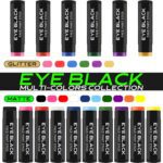 HOT Pink Glitter Eye Black Stick, Anti-Glare Eyeblack for Baseball Football Softball Lacrosse Accessories, Sweat-Proof Sport Face Paint, Smooth & Long Lasting, Full Coverage Shimmery Color - Image 3