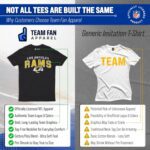 Team Fan Apparel NFL Starting Fresh Short Sleeve Heather T-Shirt - Adult Sports Gear for Men and Women - Image 3