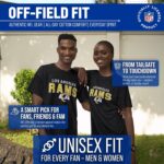 Team Fan Apparel NFL Starting Fresh Short Sleeve Heather T-Shirt - Adult Sports Gear for Men and Women - Image 5